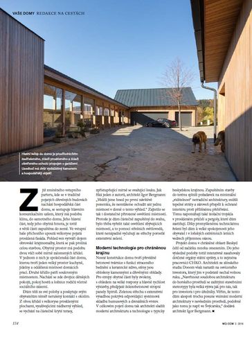 Projekt dům klamající tělem v magazínu Můj dům foto č.2