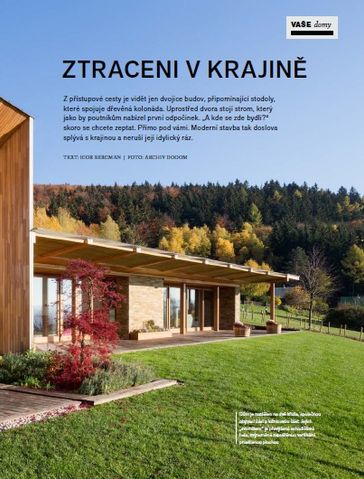 Projekt dům klamající tělem v magazínu Můj dům foto č.4