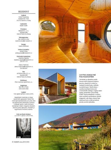 Projekt dům klamající tělem v magazínu Rezident foto č. 1
